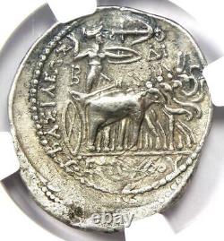 Seleucus I Zeus Et Elephant Ar Tetradrachm 312-281 Bc Certified Ngc Choice Vf
