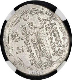 Seleukid Antiochos VIII Ngc Ch Au 5/5 3/5 Epiphanes Ar Tetradrachm 34.2mm 038