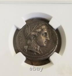 Sicile Syracuse Agathoclès Tetradrachm 317-289bc Ngc Xf 5/4 Ancient Silver Coin