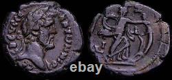 Supérieur près de MS Égypte Alexandrie. Antonin Pie AD 138 Pièce de tétradrachme en argent