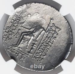 TÉTRADRACHME, NGC AU Royaume Séleucide Alexandre I Balas 152-145 av. J.-C., pièce en argent