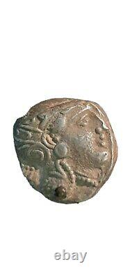 Tétradrachme D'argent Authentique D'athènes Antique (393-294 Av. J.-c.) Fine/ Vf 17.16 Grams