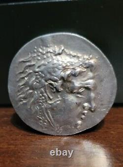 Tétradrachme D'argent D'alexandre La Grande 336-323 Av. J.-c. Menthe