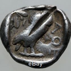 Tétradrachme D’athènes, Grec Antique, Argent 450 Bc