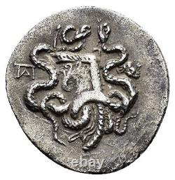 Tétradrachme cistophorique en argent grec Apameia Phrygie 166-133 av. J.-C.
