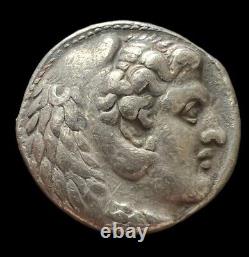 Tétradrachme d'argent rare d'Alexandre le Grand III 336-323 av. J.-C.