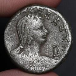 Tétradrachme de Néron - Pièce d'argent de l'Empire romain antique - Alexandrie, Égypte - 63 ap. J.-C. - Poppée