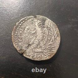 Tétradrachme en argent NERO 13,58g! 27MM Aigle Revers Monnaie à Antioche, Syrie