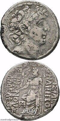 Tétradrachme en argent de Philippe Ier, roi séleucide, vers 88-75 av. J.-C.