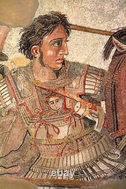 Tétradrachme en argent de l'ancienne Grèce d'Alexandre le Grand, pièce de 300 av. J.-C. de 26mm