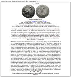 Thasos Thrace 148bc Large Antique Authentique Argent Grec Tetradrachm Coin I70107