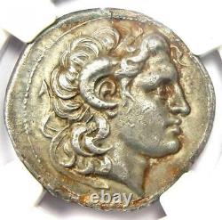 Thrace Lysimachus Ar Tetradrachm Lysimachos Coin 305-281 Bc Ngc Choice Xf