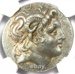 Thrace Lysimachus Ar Tetradrachm Lysimachos Coin 305-281 Bc Ngc Xf Style Fin