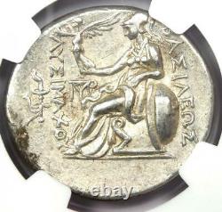 Thrace Lysimachus Ar Tetradrachm Lysimachos Coin 305 Bc Ngc Choice Xf (ef)