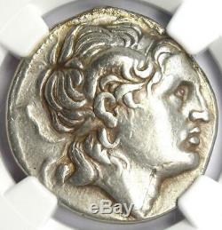 Thrace Lysimaque Alexander Ar Tetradrachm Coin 305-281 Bc Ngc Choix Vf