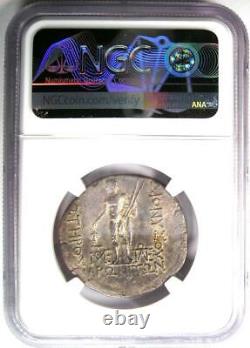 Thrace Maroneia Ar Tetradrachm Silver Coin (100 Av. J.-c.) Certifié Ngc Au