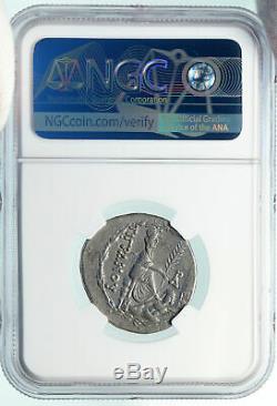 Tigrane II Arménie Ancien Roi 83bc Argent Grec Tétradrachme Monnaie Ngc I84770